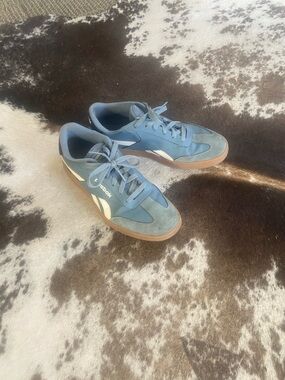 Reebok Blue and White Women's Athletic Sneakers